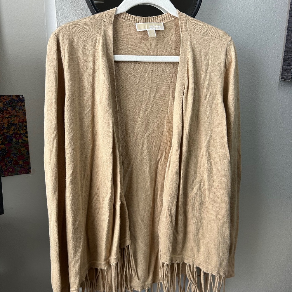 Michael Kors tan sweater
